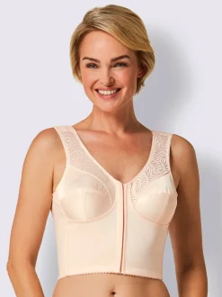 Soutien-gorge sans armatures à fermeture devant bon. b, c, d