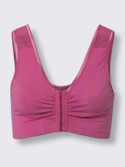 Soutien-gorge sans armatures à fermeture devant bon. c, d, e