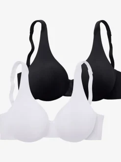 Soutien-gorge spécial t-shirt soutien-gorge à armatures et bonnets préformés sans couture en matière microtouch douce