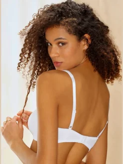 Soutien-gorge spécial t-shirt soutien-gorge à armatures et bonnets préformés sans couture en matière microtouch douce