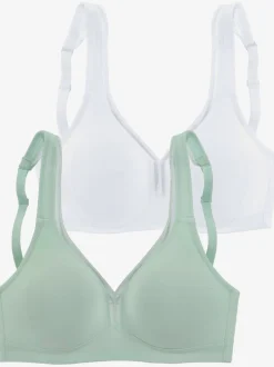 Soutien-gorge spécial t-shirt soutien-gorge confort petite fleur en coton doux