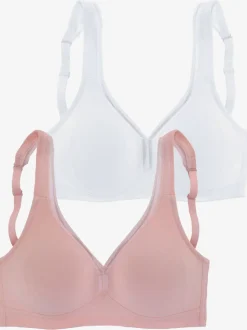 Soutien-gorge spécial t-shirt soutien-gorge confort petite fleur en coton doux