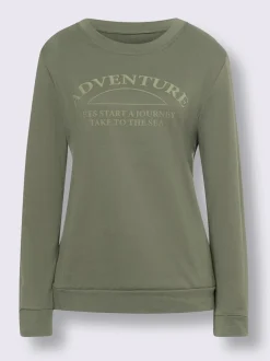 Sweatshirt impression caoutchoutée douce