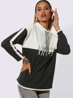 Sweatshirt mélange de modal doux