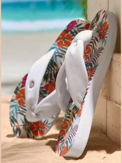 Tongs mules estivales avec semelle imperméable, parfaites pour la plage, la piscine et les loisirs