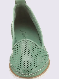 Trotteurs cuir nappa de vache
