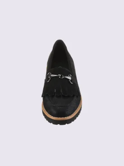 Trotteurs cuir velours de chèvre