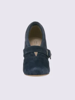 Trotteurs à front haut textile doux en synthétique velours