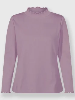 T-shirt à col montant qualité coton