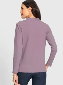 T-shirt à col montant qualité coton