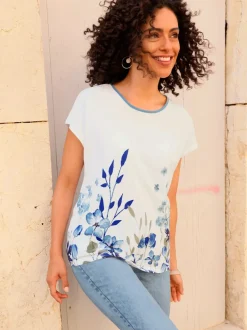 T-shirt 50% coton et 50% modal