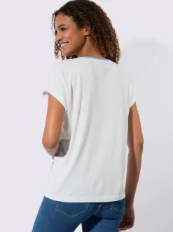 T-shirt 50% coton et 50% modal
