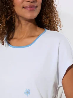 T-shirt 50% coton et 50% modal