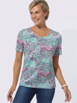 T-shirt à encolure ronde confortable à porter