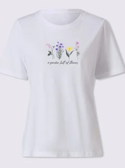T-shirt à encolure ronde motif imprimé