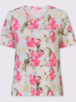 T-shirt à encolure ronde qualité viscose douce