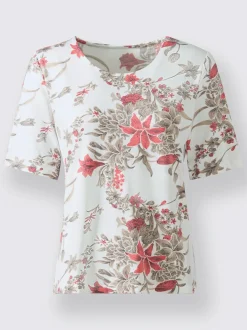T-shirt à encolure ronde viscose