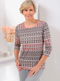 T-shirt à manches 3/4 50% coton