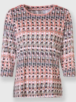 T-shirt à manches 3/4 50% coton