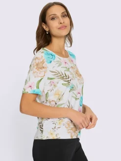 T-shirt à manches courtes avec viscose