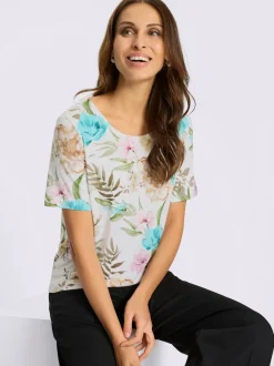 T-shirt à manches courtes avec viscose