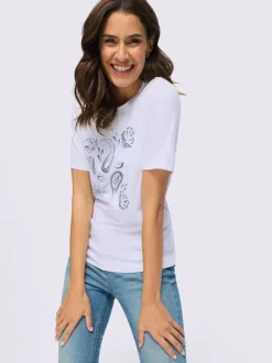 T-shirt à manches courtes motif imprimé