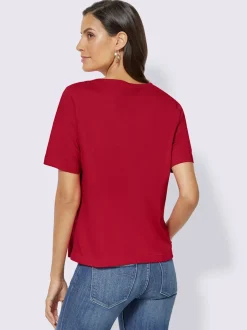 T-shirt à manches courtes superbe encolure