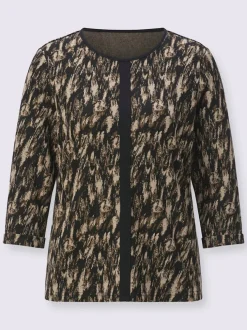 T-shirt à manches longues mélange de viscose doux