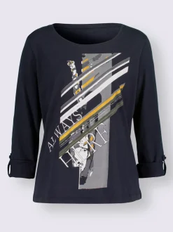 T-shirt à manches longues pur coton
