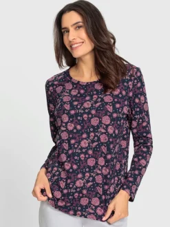 T-shirt à manches longues qualité coton doux sur la peau