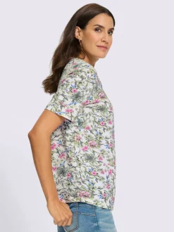 T-shirt imprimé 95% coton
