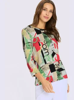 T-shirt imprimé 95% viscose (ecovero)