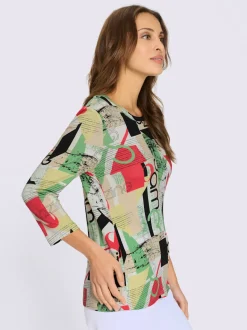 T-shirt imprimé 95% viscose (ecovero)