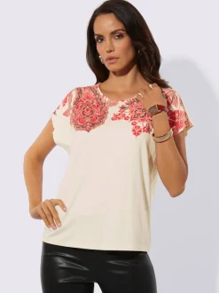 T-shirt imprimé 95% viscose (ecovero)