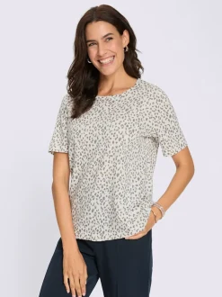 T-shirt imprimé motif animal tendance