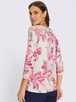 T-shirt imprimé viscose douce et fluide
