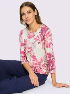T-shirt imprimé viscose douce et fluide