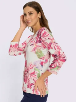 T-shirt imprimé viscose douce et fluide