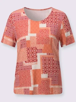 T-shirt imprimé viscose douce et fluide