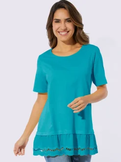 T-shirt long coupe longue affinante