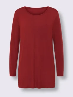 T-shirt long coupe longue affinante
