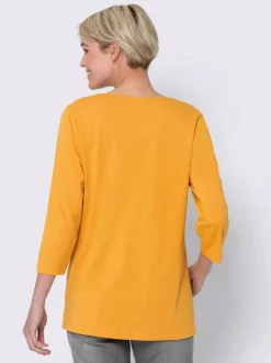 T-shirt long imprimé transfert couleur argenté