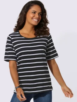 T-shirt rayé pur coton