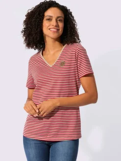 T-shirt rayé pur coton