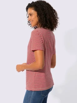 T-shirt rayé pur coton