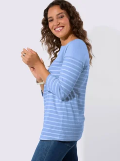 T-shirt rayé pur coton