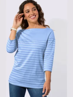 T-shirt rayé pur coton