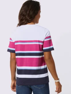 T-shirt rayé pur coton