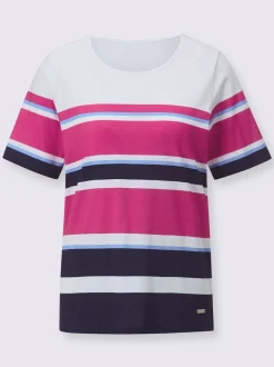 T-shirt rayé pur coton