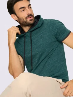 T-shirt à capuche à capuche